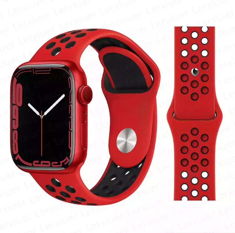 Signature Nike Apple Watch Silicone Sport Bands with Breathable Linings- for Selected Apple Watch 40mm Size - Super Savings Technologies Co.,LTD Signature Nike Apple Watch Silicone Sport Bands with Breathable Linings- for Selected Apple Watch 40mm Size - Super Savings Technologies Co.,LTD